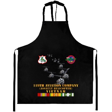 Discover Army 119th Aviation Company Assault Helicopter w S Aprons