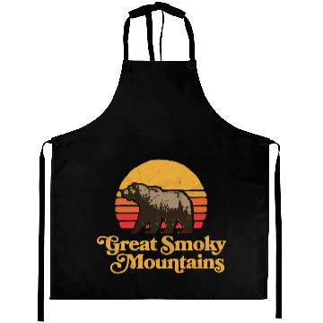 Discover Retro Great Smoky Mountains Park Bear Aprons