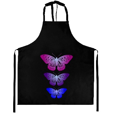 Discover Three Butterflies Inspirational Nature Lovers Aprons