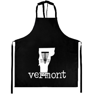 Discover State of Vermont Disc Golf Golfer Golfing Basket Aprons