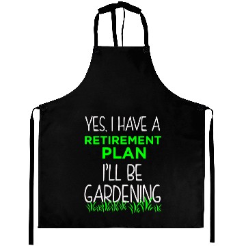 Discover FUNNY RETIREMENT PLAN Aprons Gardening Vacation