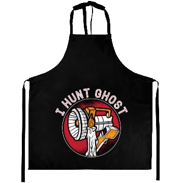 Discover Ghost Hunter I Hunt Ghost Paranormal Ghost Hunting Aprons