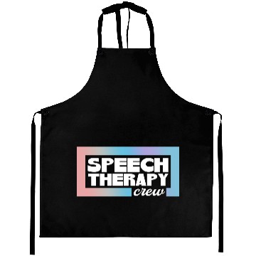 Discover Speech Therapy SLP Speech Language Pathologist Aprons