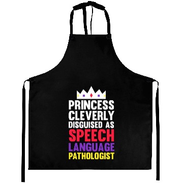 Discover Speech Therapy SLP Speech Language Pathologist Aprons