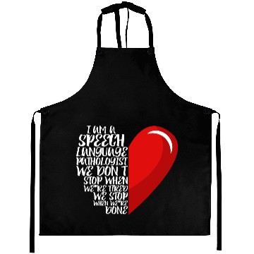 Discover Speech Therapy SLP Speech Language Pathologist Aprons