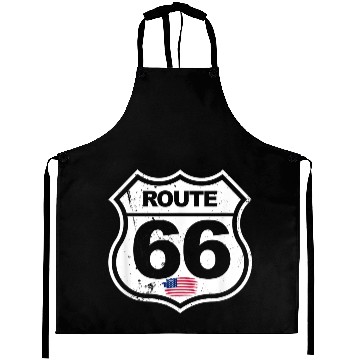 Discover Vintage Route 66 retro style Aprons