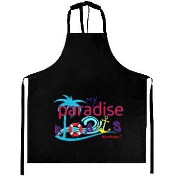 Discover MY PARADISE FLOATS Aprons