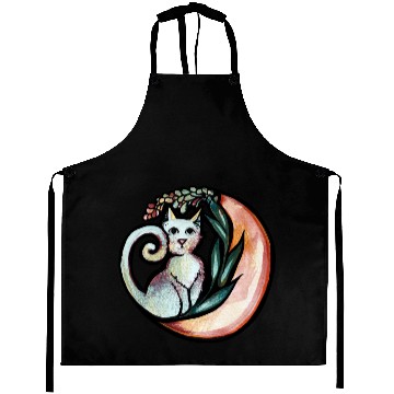 Discover Moon Nature Cat Aprons