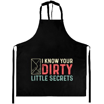 Discover Little Dirty Secrets Joker Gift Aprons