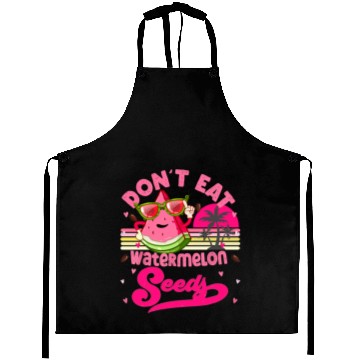 Discover Don't Eat Watermelon Seeds Maternity Summer Fruit Aprons