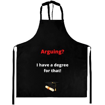 Discover Arguing law degree Aprons