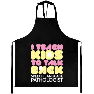 Discover Speech Therapy SLP Speech Language Pathologist Aprons