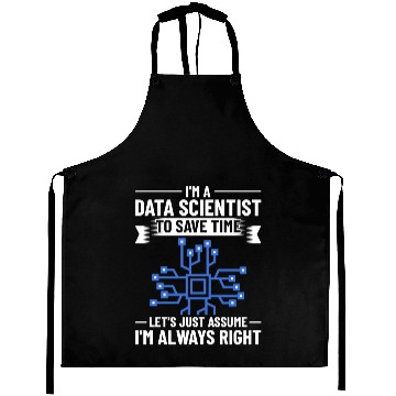 Discover Data Scientist Analyst Statistic Beginner Science Aprons