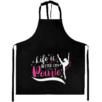 Discover Ballet Ballerina Dance Dancer Dancing Ballet Gift Aprons