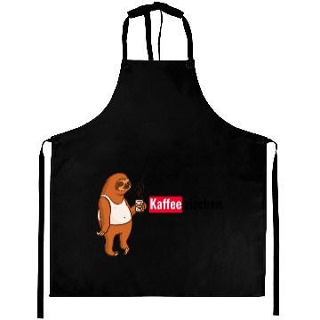 Discover Sloth coffee Aprons