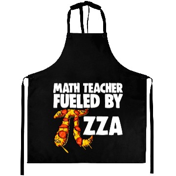 Discover Math Teacher Fueled By Pizza Aprons