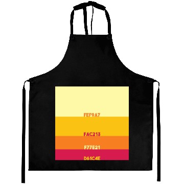 Discover Hex Summer Sunset Aprons