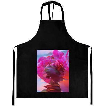 Discover Abstract Flower Aprons