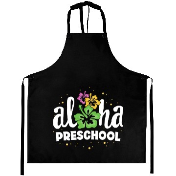 Discover Aloha Preschool Pre-K Teacher First Day Back to Aprons