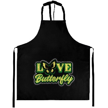 Discover Insect Pattern Sweet Aprons