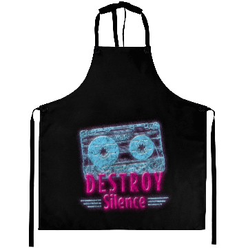 Discover Retro Disco Nerd Old School Aprons