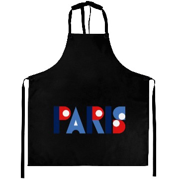 Discover Paris - Typography Aprons
