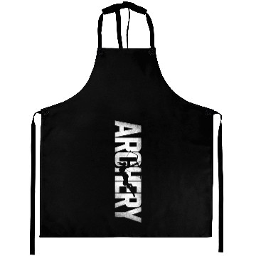 Discover Archery Bow Archer Girl Vintage Aprons