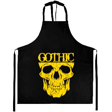 Discover Gothic Skull Aprons