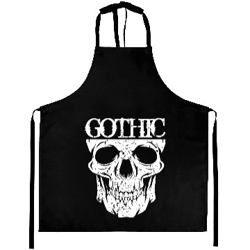 Discover Gothic Skull Aprons