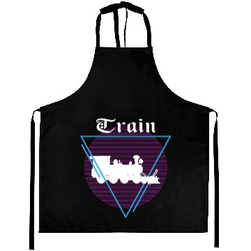 Discover Vintage Train Good Aprons