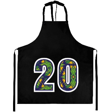 Discover 20 Number Green Aprons
