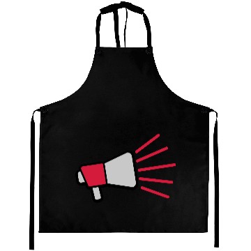 Discover Loud speech icon megaphone Aprons