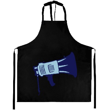 Discover demonstration propaganda megaphone icon Aprons
