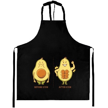 Discover Muscle Avocado Aprons