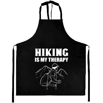 Discover Hiking Is My Therapy Hiker Climbing Aprons