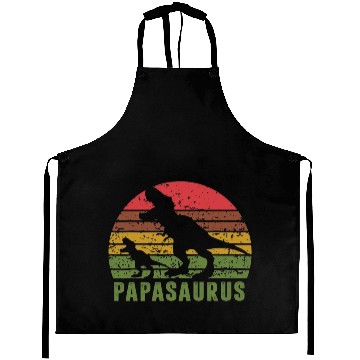 Discover RETRO PAPASAURUS Aprons