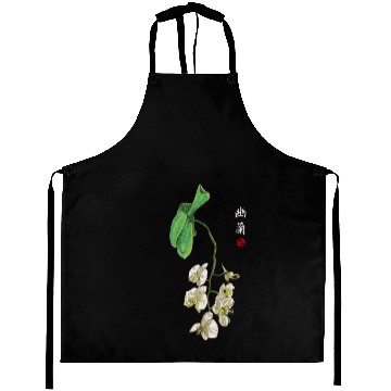 Discover Elegant Orchid Aprons