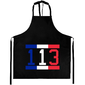 Discover France Flag Number 113 Aprons