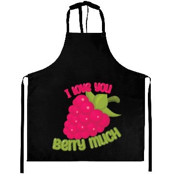 Discover I Love You BERRY Much Aprons