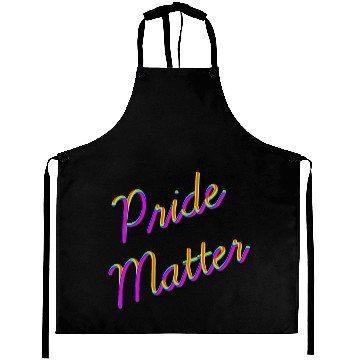 Discover Pride Matter 3D Aprons