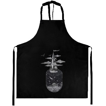 Discover Space lover design Aprons