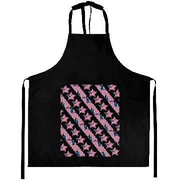 Discover Pattern flag Independence Since 1776 Fourth July Aprons