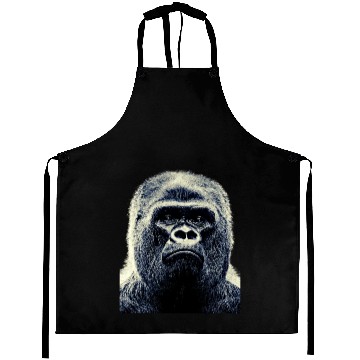 Discover SILVERBACK GORILLA Aprons