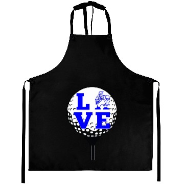 Discover Love With Danny Driller Golf Aprons
