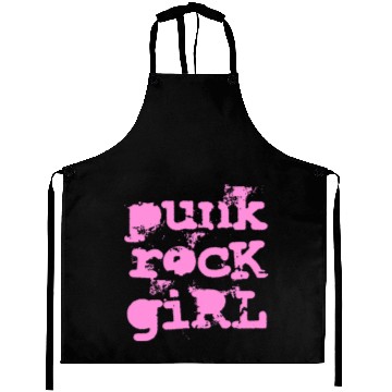Discover Punk Rock Girl Aprons