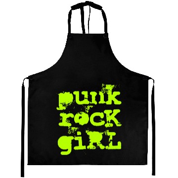 Discover Punk Rock Girl Aprons