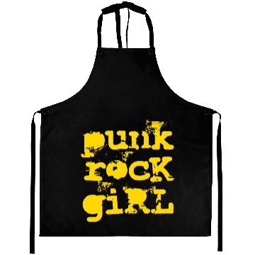Discover Punk Rock Girl Aprons