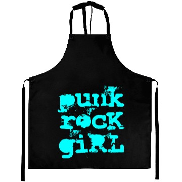 Discover Punk Rock Girl Aprons