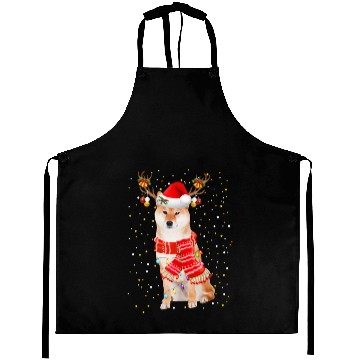 Discover Akita Aprons Akita Reindeer Christmas Light