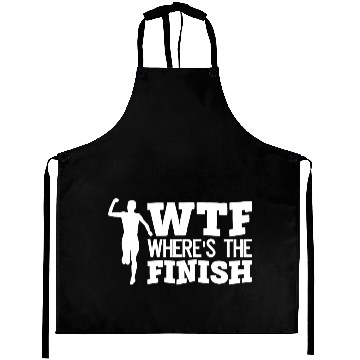 Discover WTF Where's The Finish - Running Runner Aprons